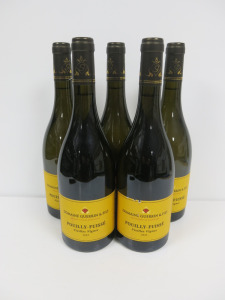 5 x Bottles of Domaine Guerrin & Fils Pouilly Fuisse White Wine, 2022, 750ml.