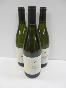 3 x Bottles of Chateau Mercian Hokushin White Wine, 2019, 750ml.