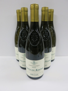 6 x Bottles of Saint Esprit Delas Cotes Du Rhone White Wine, 2023, 750ml.