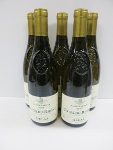 5 x Bottles of Saint Esprit Delas Cotes Du Rhone White Wine, 2023, 750ml.