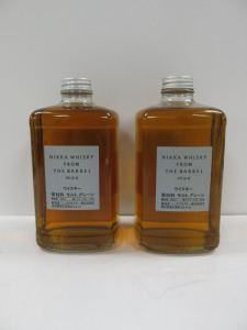 2 x Bottles of Nikka From The Barrel Double Matured Blended Whisky, 50cl.