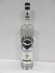 Magnum Bottle of Beluga Finest Quality Noble Vodka, 1500ml.