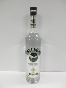 Magnum Bottle of Beluga Finest Quality Noble Vodka, 1500ml.