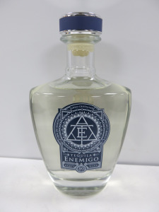 Bottle of Enemigo 89 Cristalino Tequila, 700ml. NOTE: bottle appears new but plastic seal removed.