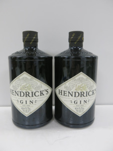 2 x Bottles of Hendricks Gin, 700ml.