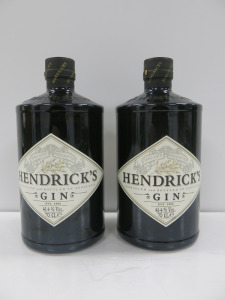 2 x Bottles of Hendricks Gin, 700ml.