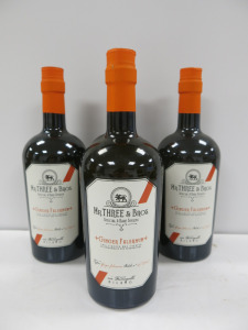 4 x Bottles of Mr Three & Bros Ginger Falernum Liqueur, 500ml.