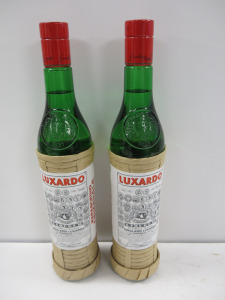2 x Bottles of Luxardo Maraschino Liqueur, 700ml.