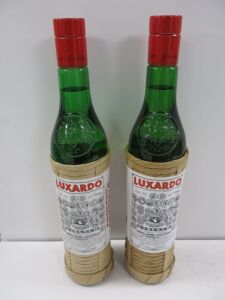 2 x Bottles of Luxardo Maraschino Liqueur, 700ml.