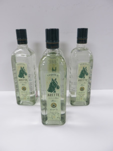4 x Bottles of Arette Blanco Tequila, 700ml.