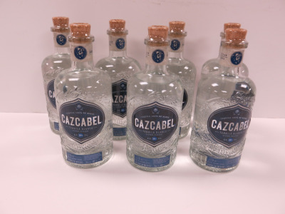 7 x Bottles of Cazacabel Silver Edition Blanco Tequila, 700ml.