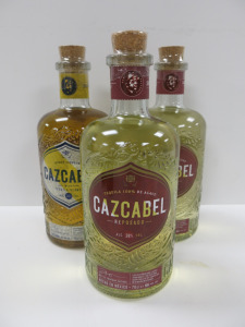 3 x Bottles of Cazacabel to Include: 1 x Honey Liqueur & 2 x Reposado, 700ml.