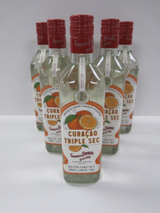 6 x Bottles of Gabriel Boudier Curacao Triple Sec Liqueur, 500ml.
