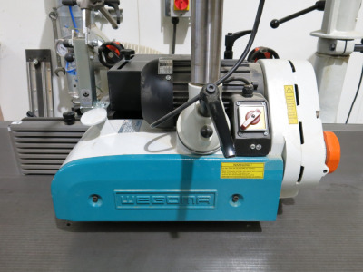 Wegoma Variomatic Power Feed, DOM 2018. NOTE: requires disconnecting from Lot 12 Robland Ti120.