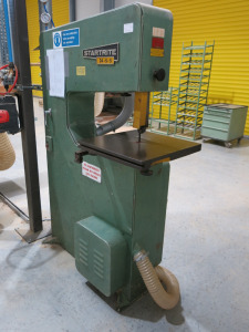 Startrite 24-S-5 Band Saw, S/N 65505M. Comes with Quantity of Spare Bands.