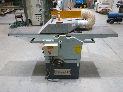 Sedgewick 18" (40cm) Planer Thicknesser with Crompton Electronic Braking.