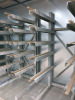 2 x 3 x 6 Arm Sections of Heavy Duty Cantelever Racking. Size H207 x W347cm (Located in Spray Booth). - 3