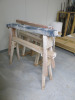 6 x Timber Horse Stands. - 3