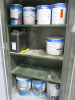 2 x 2 Door Metal Cabinets with Contents of Paints and Coatings (As Viewed/Pictured). - 2