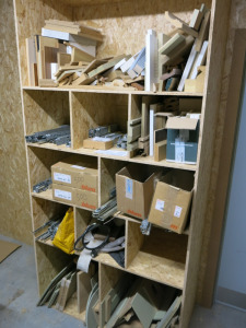 Contents of Stock Room (As Viewed/Pictured).