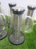 7 x RJ3 Ovalware Airtight Cold Brew Coffee or Tea Maker to Include: 6 x 1.5l & 1 x 1l. NOTE: missing 2 lids. - 4