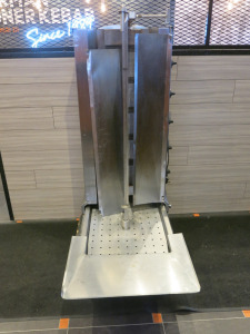 Kebab King Gas Doner Kebab Grill, Model KLG 152, DOM 08/2021.