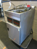 Valentine Electric Double Well Twin Basket Deep Fat Fryer, Model EVO-VC2200TP, S/N 047665, DOM 08/2021, 3 Phase. Comes with 2 Baskets. - 5