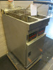 Valentine Electric Double Well Twin Basket Deep Fat Fryer, Model EVO-VC2200TP, S/N 047668, DOM 08/2021, 3 Phase. Comes with 2 Baskets. - 3