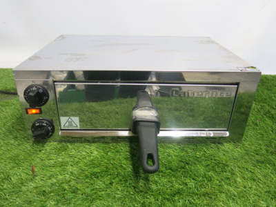 Nisbets Caterlite Countertop Pizza Oven, Model CR912. Size H19cm, W49cm & D35cm.