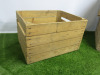 6 x Assorted Sized Wooden Crates to Include: 3 x H30 x W50 x D40cm & 3 x H24 x W40 x D29cm. - 4