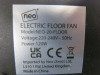 Neo Electric Floor Fan, Model Neo 20 Floor. - 2