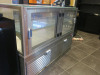CED Fabrications Refrigerated Glass Fronted Serve Over Display with 2 Doors at The Rear & 2 Glass Shelves, Model GD 15, S/N 244370, DOM 10/2021. Size H104 x W150 x D75cm. - 7