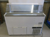 EPTA R290 Ice Cream Display Counter Freezer with 7 x Pan Slots with Spare Pans. Size H122cm, W132cm & D68cm. - 5