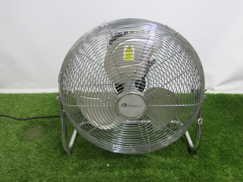 Puremate Floor Fan, Model PM714. Size H14".
