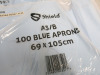Quantity of Aprons & Hair Nets to Include: 8 x Packs of 100 Blue Aprons & 5 x Packs of 48 Blue Hair Nets. - 2