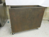 2 x Wooden Mobile Planters, Size H85 x W100 x D35cm. - 3