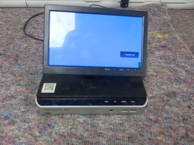 Concept Pro HD-IP Network Video Recorder, Model VUHDIPL-4, with 10" Screen, Slightly Damaged.