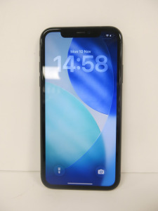 Apple iPhone 11 , Model MHDA3B/A, 64GB Storage, in Charcoal Grey.