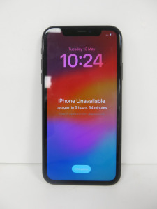 Apple iPhone 11 , Model MHDA3B/A, 64GB Storage, in Charcoal Grey. NOTE: emergency locked (As Viewed).