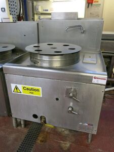 Ellidge & Fairley Dim Sum Gas Steamer, Model EF/DSS, S/N4079. Size H124 x W86 x D95cm.