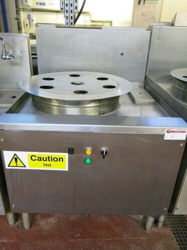 Stainless Steel Gas Dim Sum Steamer, Size H120 x W85 x D90cm.