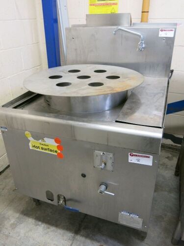 Ellidge & Fairley Dim Sum Gas Steamer, Model EF/DSS, S/N 3597. Size H124 x W86 x D95cm.