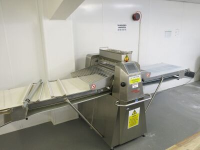 Rondo Doge Commercial Dough Sheeter, Model SFS 660, S/N C7A451111, 3 Phase, 2019.