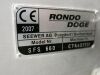 Rondo Doge Commercial Dough Sheeter, Model SFS 660, S/N C7A451111, 3 Phase, 2019. - 2