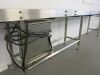 Ralspeed Motorised Stainless Steel Conveyor Belt, 3 Phase. Size H90cm x W400cm x D45cm. - 5