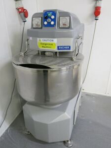 Escher Commercial 60kg Spiral Mixer, Model M8042, S/N 2491, 3 Phase, 2006.