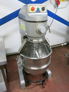 ChefQuip 60L Stop Mixer, Model 60HI-E, S/N 0505132, 3 Phase, 2005.