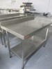 Franke Stainless Steel Prep Table with Shelf Under. Size H94x W120 x D65cm. - 3