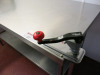 Stainless Steel Prep Table with Shelf Under & Bonzer Can Opener. Size H85 x W150cm x D80cm. - 2
