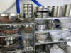 Lot Consisting of Approx 75 Pieces of Stainless Steel & Aluminium Kitchen Wear to Include: Pots, Colliders & Bowls (As Viewed). - 4